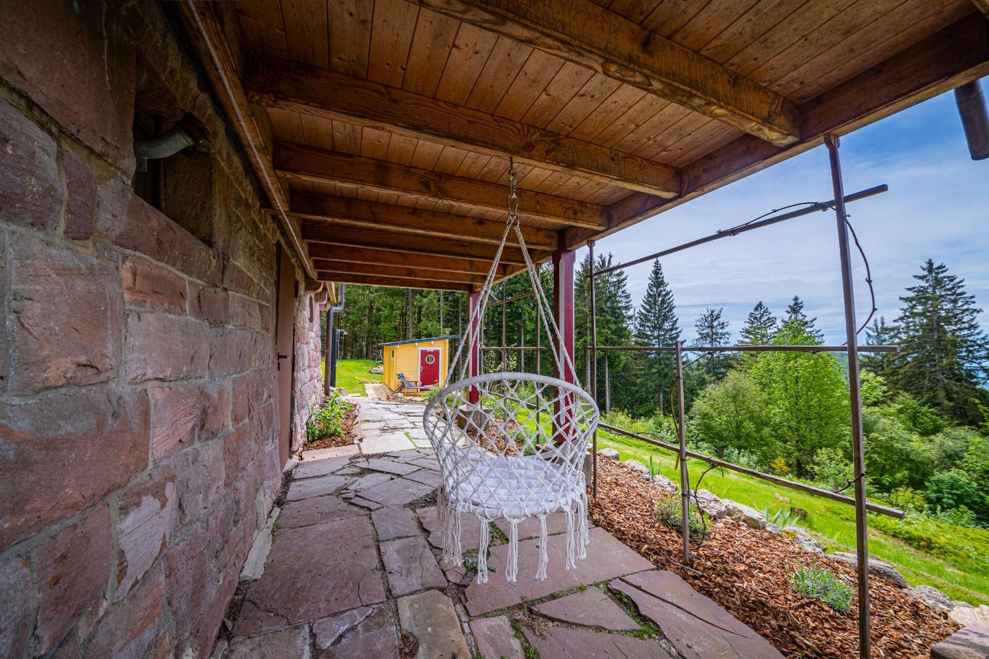 Sonnenhaeusle - Natur. Fernblick. Panorama-Sauna. ザスバッハヴァルデン エクステリア 写真