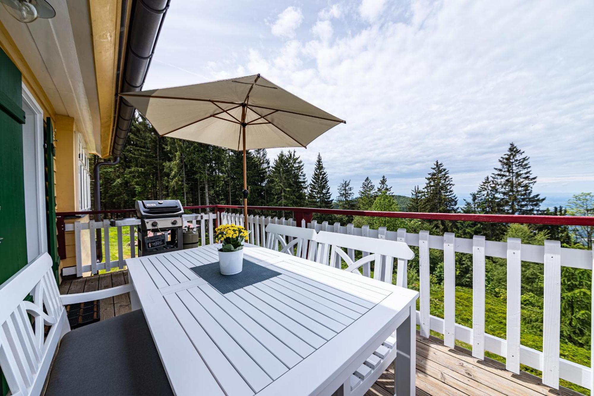 Sonnenhaeusle - Natur. Fernblick. Panorama-Sauna. ザスバッハヴァルデン エクステリア 写真