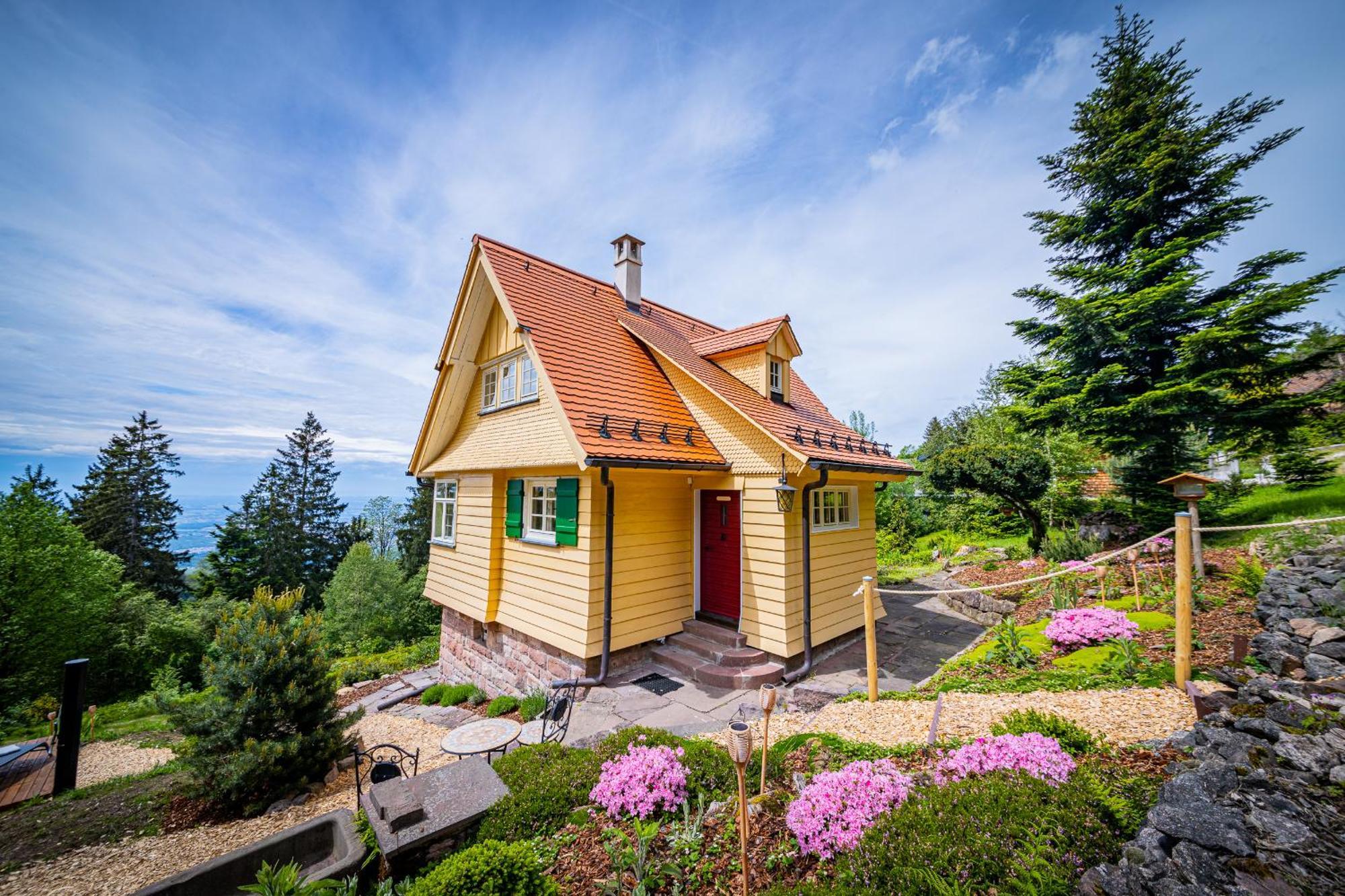 Sonnenhaeusle - Natur. Fernblick. Panorama-Sauna. ザスバッハヴァルデン エクステリア 写真
