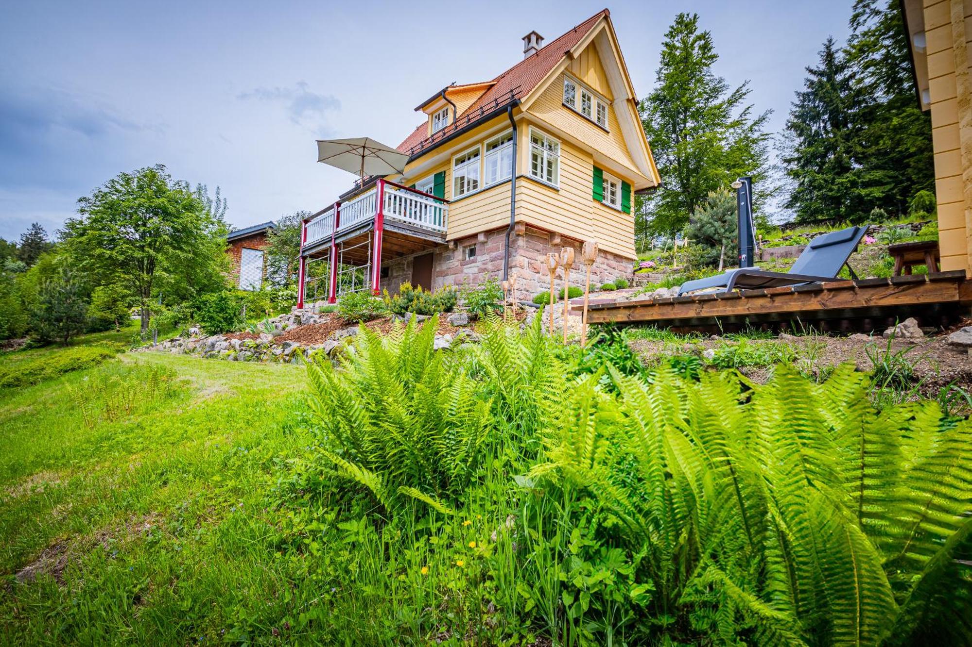 Sonnenhaeusle - Natur. Fernblick. Panorama-Sauna. ザスバッハヴァルデン エクステリア 写真