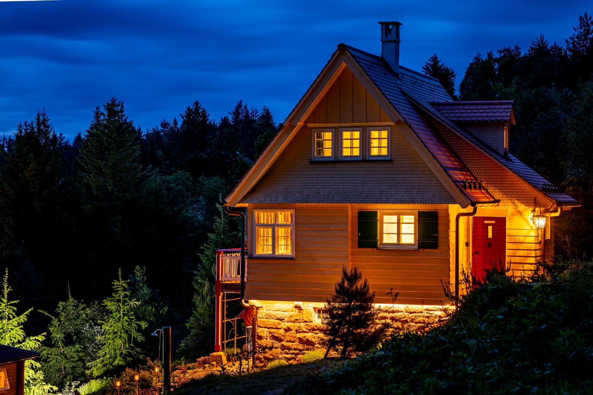 Sonnenhaeusle - Natur. Fernblick. Panorama-Sauna. ザスバッハヴァルデン エクステリア 写真